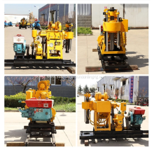 230m Small Portable Hydraulic Mine Water Well Machine